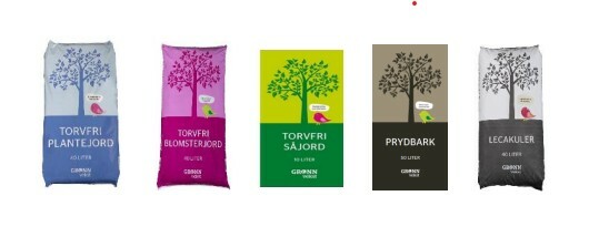 Jordprodukter i sekker